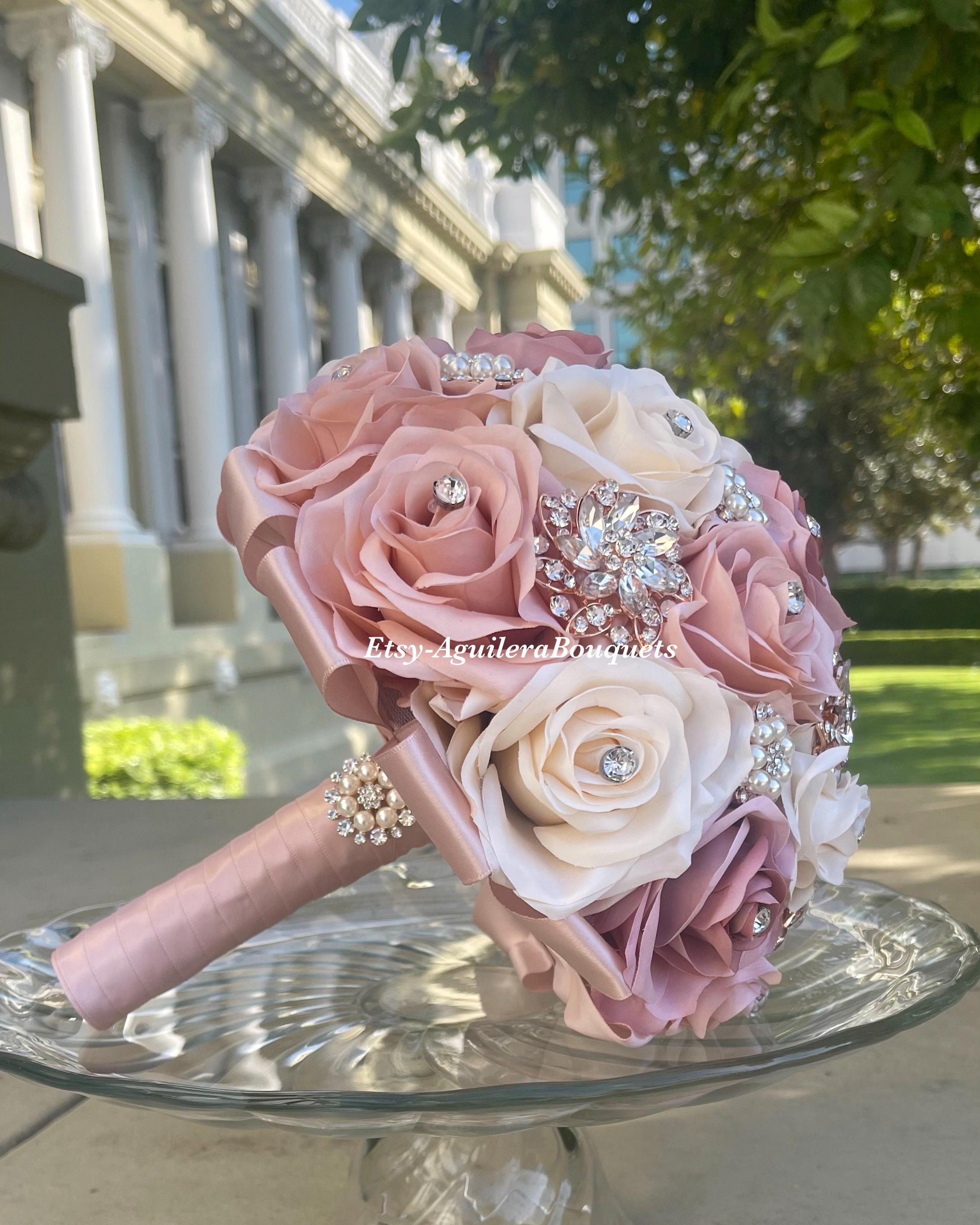 Rose Gold Quince Bouquet, Rose Gold Mauve Quinceaera Bouquet, Dusty Bridal Bouquet, Dusty Rose Blush Bouquet, Dusty Pink Quince Bouquet - Etsy UK Rose Gold Quince Bouquet, Rose Gold Mauve Quinceaera Bouquet, Dusty Bridal Bouquet, Dusty Rose Blush Bouquet, Dusty Pink Quince Bouquet - Etsy UK