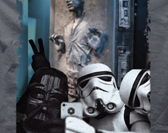 Star Wars Stormtrooper Darth Vader Selfie Han Solo Frozen in