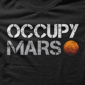 OCCUPY MARS as worn by Elon Musk funny printed t-shirt 9076