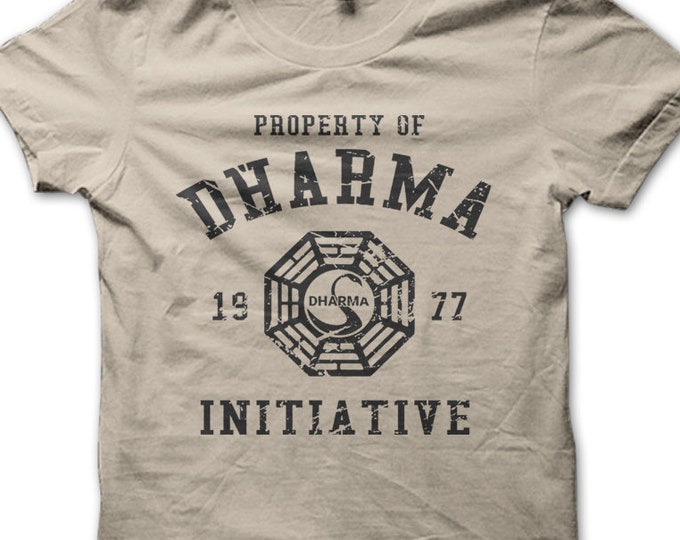 Dharma Initiative Hydra From Lost Brand New T-Shirt Made in USA Size S to 5XL