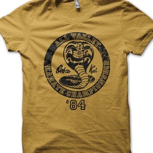 Cobra Kai Karate Kid Icon No Mercy Vintage 1984 Tournament version t-shirt 9006
