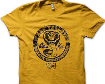 Kids cobra kai shirt - Etsy Nederland