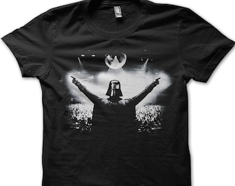 Darth Vader DJ Superstar parody printed t-shirt 5099