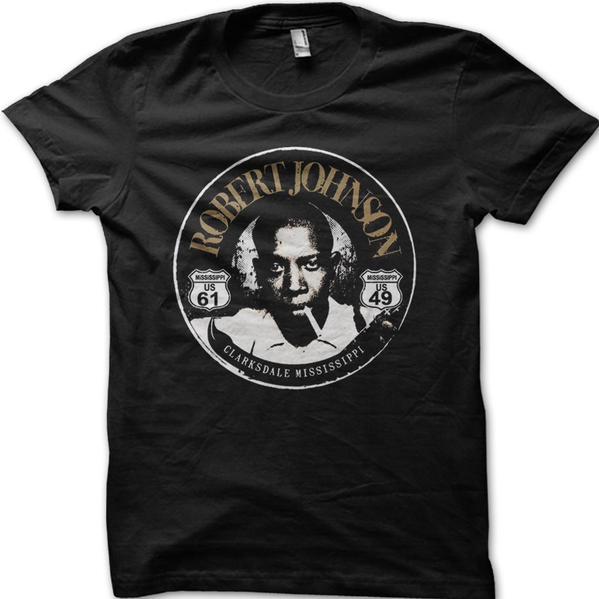Robert Johnson T Shirt | Mississippi Delta Blues Legend Tee