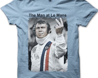 Le Mans 24h Racing is Life 1971 Finger Flip printed t-shirt 8937