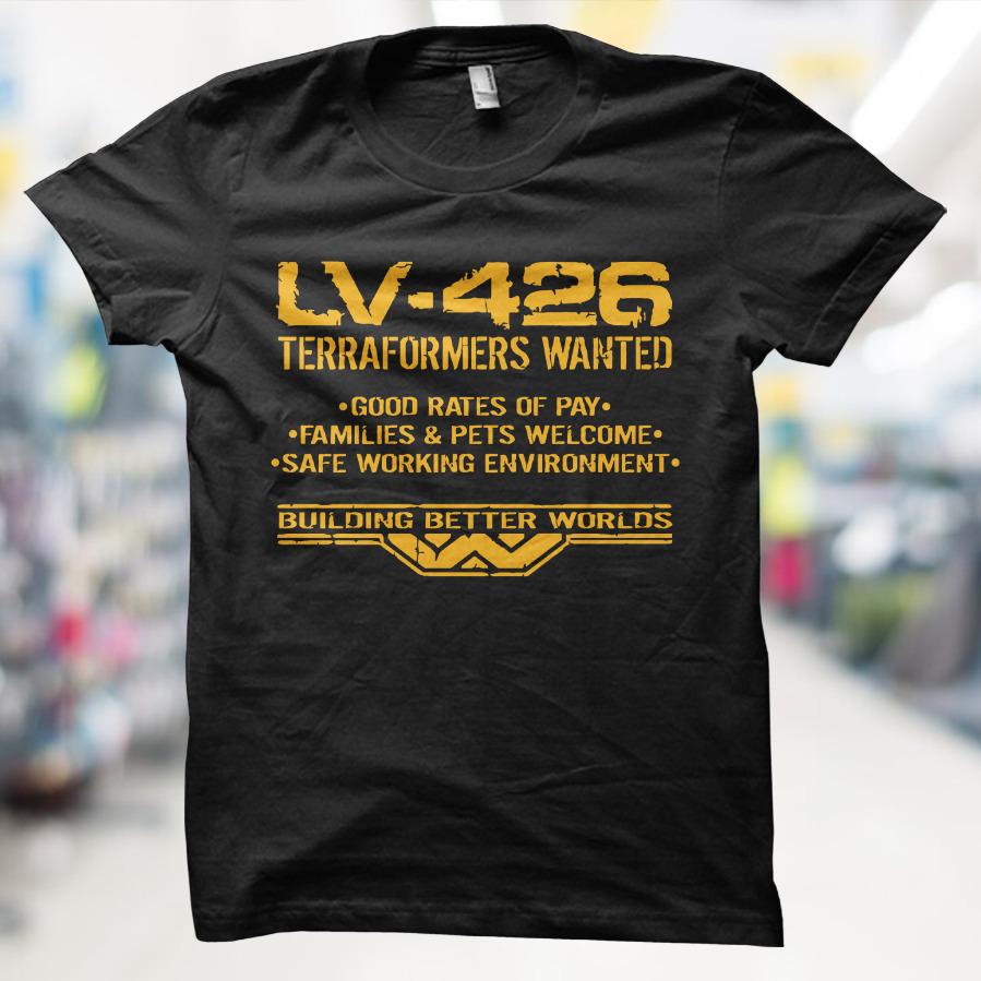 LV426 Terraformers Wanted Weyland Prometheus Alien Movie Reference T ...