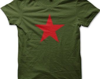 Red Star Soviet Che Guevara Revolution CCCP USSR RETRO t-shirt 9052