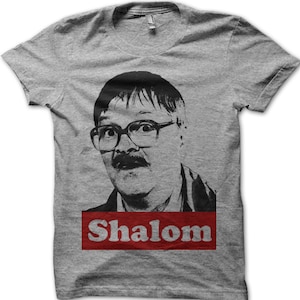 Shalom Jackie Friday Night Dinner Jim Bell TV Show funny T-shirt 8938