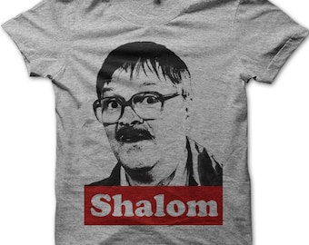 Shalom Jackie Friday Night Dinner Jim Bell TV Show funny T-shirt 8938