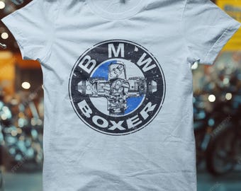Boxer TWIN Motorrad Motorcycle Airhead R9T Biker Classic Vintage Motorbike R90 R80 R1200T t-shirt