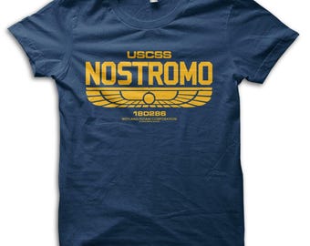 Nostromo Crew T-shirt imprimé Prometheus Alien Weyland