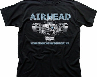 AIRHEAD Boxer twin R65 R75 R1200GS bmw motorcycle R1200RT tshirt 9290