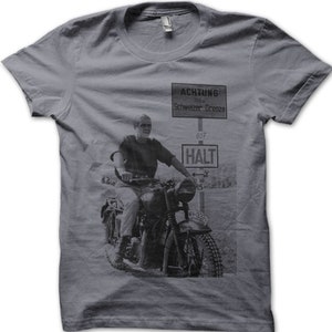 T-shirt imprimé moto vintage motard classique The Great Escape 9056 image 4