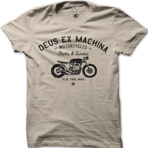 Custom Motorcycle Cafe Racer biker printed t-shirt 9082