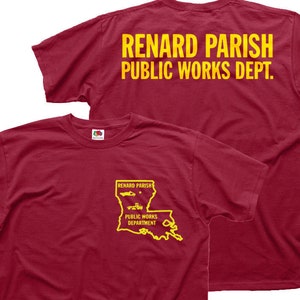 TRUE BLOOD Renard Parish Public Works Vampire Jason Eric T-shirt 9783