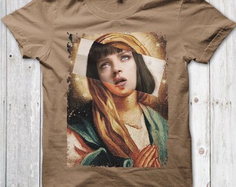 Pulp Fiction MIA Wallace Madonna Printed T-shirt 9081 Canada