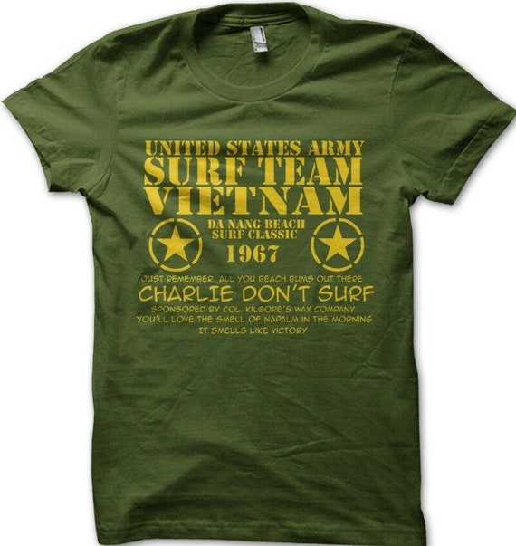 Charlie Don't Surf Apocalypse Now VIETNAM Printed T-shirt - Etsy