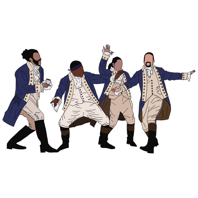 Hamilton Stickers VINYL Etsy