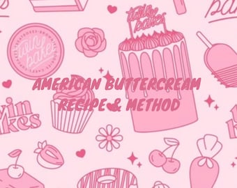 Perfectly smooth buttercream RECIPE & METHOD guide