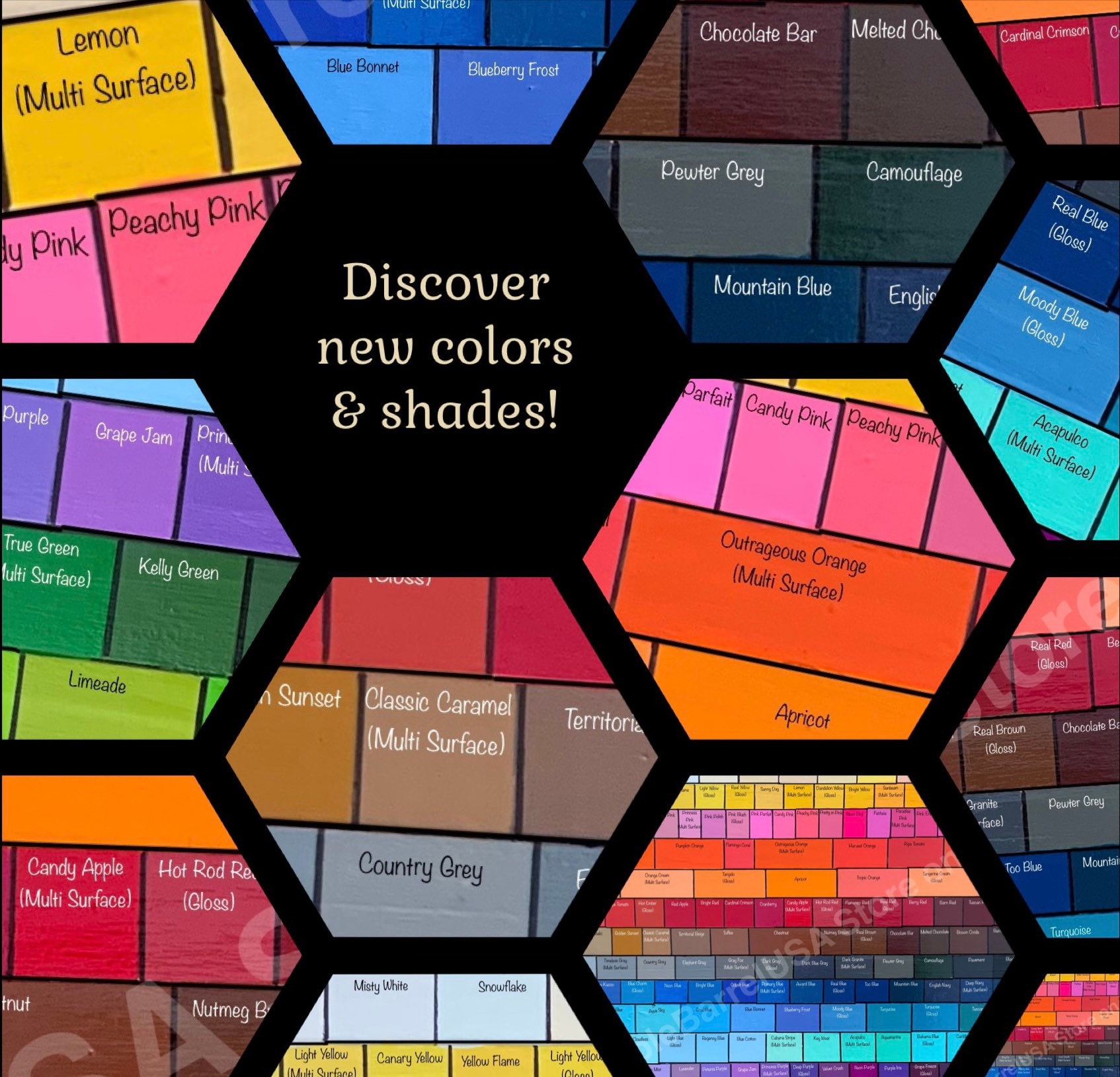 Etsy Exclusive! Apple Barrel Colors Chart. Digital Download. Contains ...