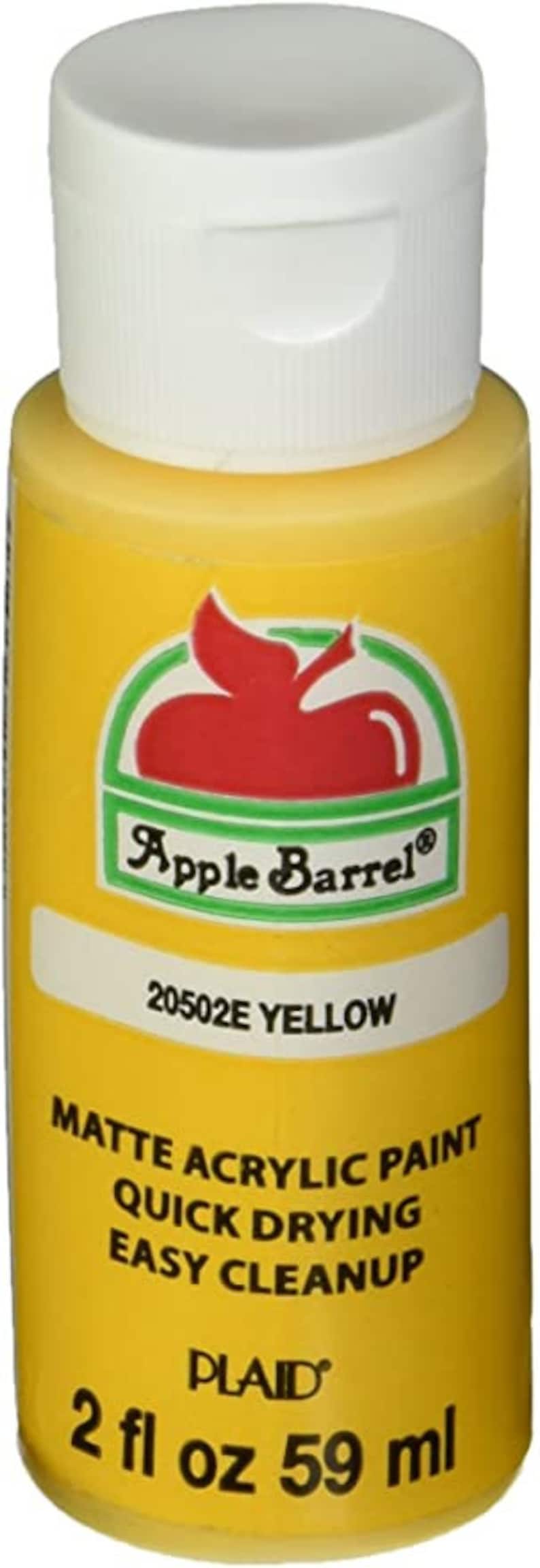Apple Barrel Matte Acrylic Paint 2 oz. Major Colors. Build Etsy