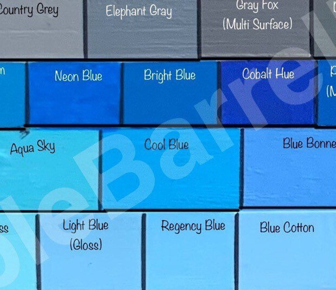 NEW Etsy Exclusive Apple Barrel Colors Chart. Digital Etsy