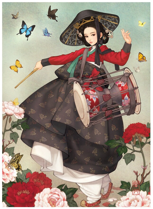 Korean Jigsaw Puzzle 500 Piece Puzzle Etsy