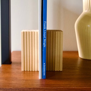 Art Deco Home Accent - Home Decor, Bookend, Paperweight - Handcrafted Hardwood
