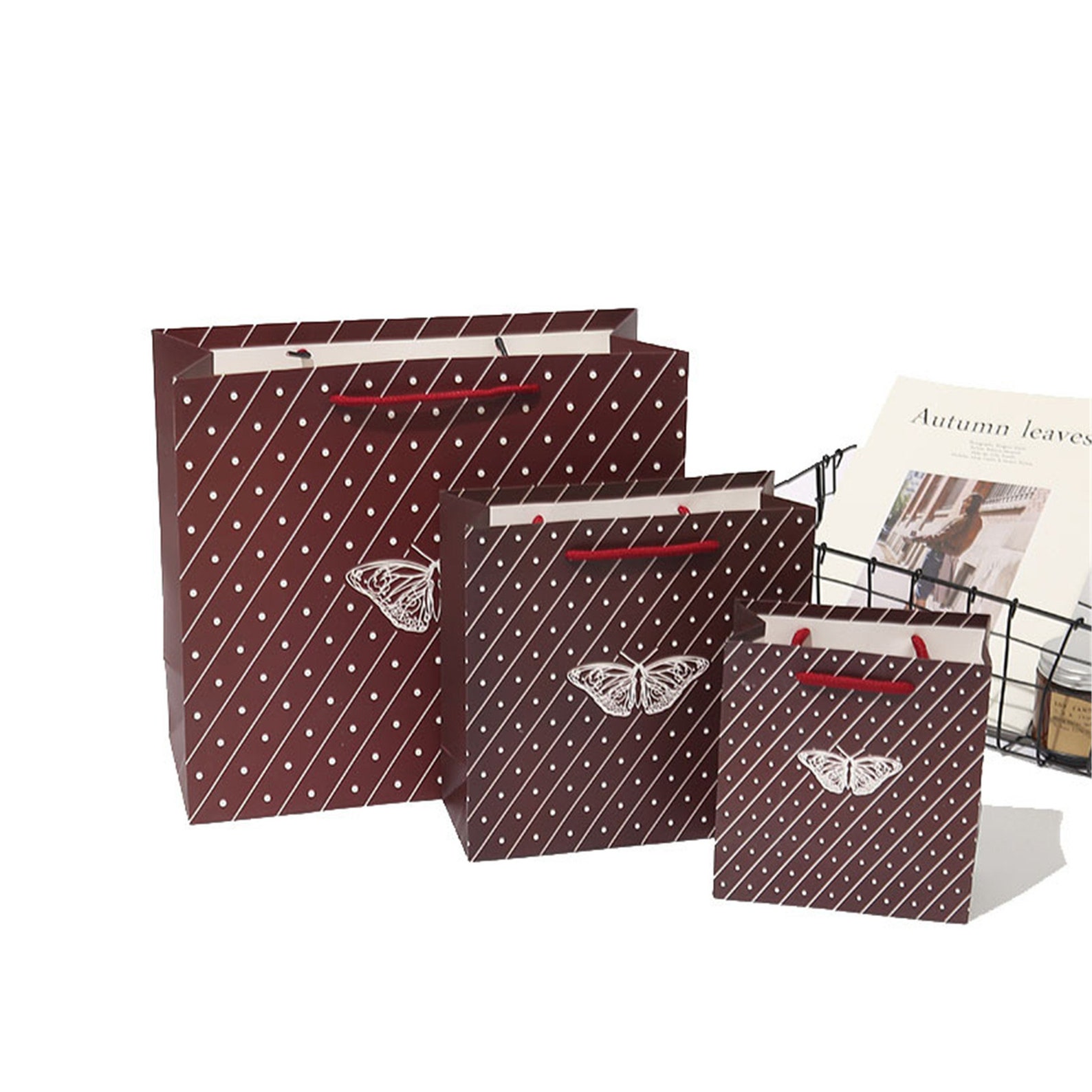 10 PCS Cardboard Bags Packaging Bags Creative Fashion Etsy