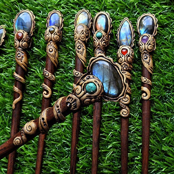 Polymer Clay Hair Sticks Etsy