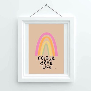Colour Your Life print- DIGITAL COPY