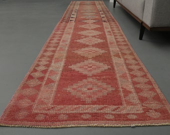 2'7 x 6'6フィート トルコ製ヴィンテージ キッズルームラグランナー