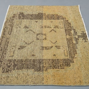 2&#39;5 x 3&#39;0 Ft Turkish Door Mat, Handmade Rug, Wool Rug, Small Rug, Entryway Rug, Kitchen Rug, Bathroom Rug, Kids Room Rug, Laundry Rug