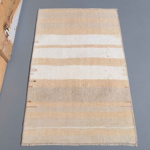 1&#39;8 x 2&#39;9 Ft Turkish Small Rug, Handmade Vintage Rug, Turkish Door Mat, 2x3 Rug, Entryway Rug, Kitchen Rug, Bathroom Rug, Turkish Rug 2x3