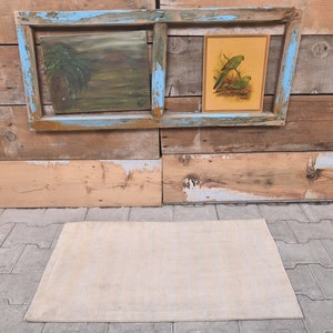 1&#39;7 x 2&#39;9 Ft Turkish Door Mat, Handmade Rug, Small Rug, Wool Rug, Turkish Rug 2x3, Kitchen Rug, Bathroom Rug, Mini Rug, Tiny Rug, Home Decor