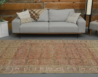 6'1 x 10'5 ft uniek vloerkleed voor woonkamer, 6 x 10 slaapkamertapijt, eetkamertapijt, kantoortapijt, 6 x 10 tapijt, handgemaakt tapijt, groot tapijt
