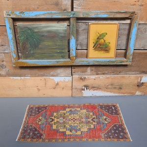 1&#39;4 x 2&#39;8 Ft Turkish Vintage Decorative Rug, Door Mat, 1x3 Bath Mat, Small Rug, Home Decor, Boho Decor, Throw Rug, 1x3 Rug, Bedside Rug