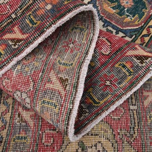 9&#39;3x11&#39;8 ft, HOME DECOR PERSIAN Area Rug, Vintage Rug, Living Room Rug, Bedroom Rug, 9x12 Oversized Rug, Eclectic Rug, Wool, Handmade Rug