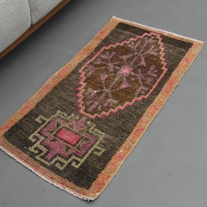 1&#39;5x2&#39;8 ft, TURKISH SMALL RUG, Vintage Rug, Turkish Door Mat,2x3 Rug, Entryway Rug, Kitchen Rug, Bathroom Rug, Turkish Rug 2x3
