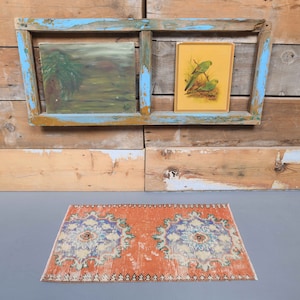 1&#39;6 x 2&#39;6 Ft Turkish Door Mat, Handmade Rug, Small Rug, Wool Rug, Entryway Rug, Kitchen Rug, Turkish Rug 2x3, Mini Rug, Tiny Rug, Home Decor
