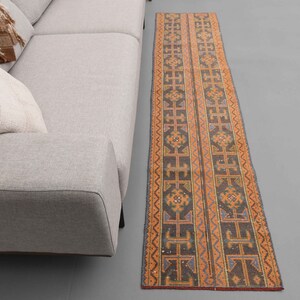 1&#39;7 x 7&#39;6 Ft Vintage Turkish Runner, Hallway Rug, Antique Rug, Bohemian Rug, 2x8 Rug, Entryway Rug, Room Decor, Kitchen Rug, Neutral Rug