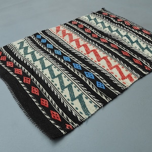 2&#39;3 x 3&#39;1 Ft Handwoven Rug, Vintage Rug, Small Rug, Wool Rug, Bath Mat, 2x3 Rug, Throw Rug, Entryway Rug, Bathroom Rug, Turkish Door Mat