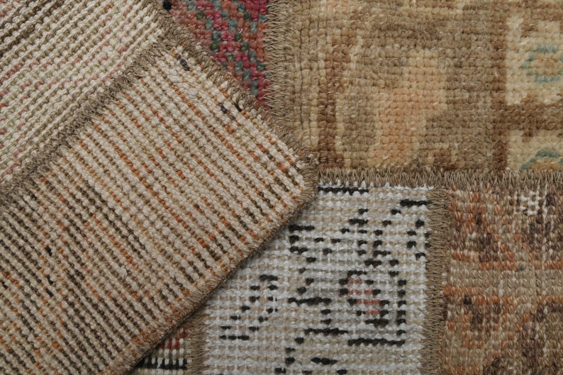 Patchwork Frayed Rug 2'1 X 7'9 Ft, TURKISH PATCHWORK RUNNER, Hallway Vintage Kitchen Rug 2x8 ...