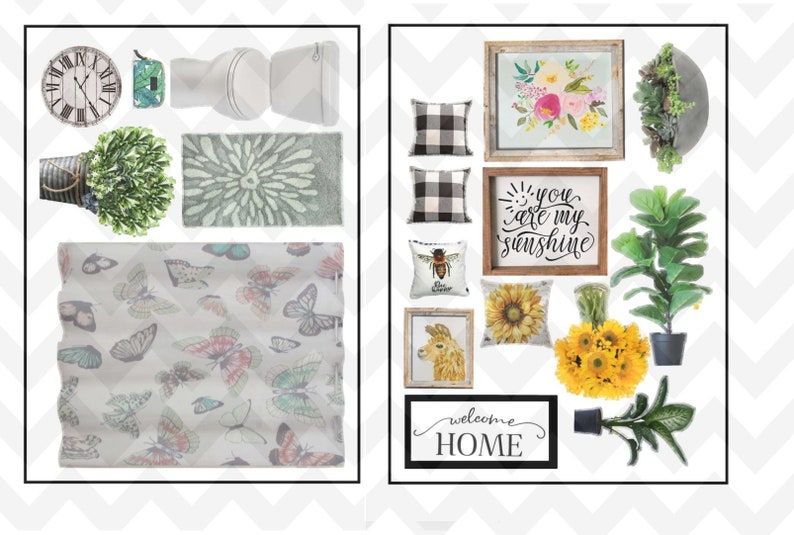 Dollhouse Decals 1/12 Dollhouse Stickers Etsy