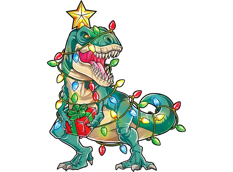 Tyrannosaurus Rex Christmas Tree 