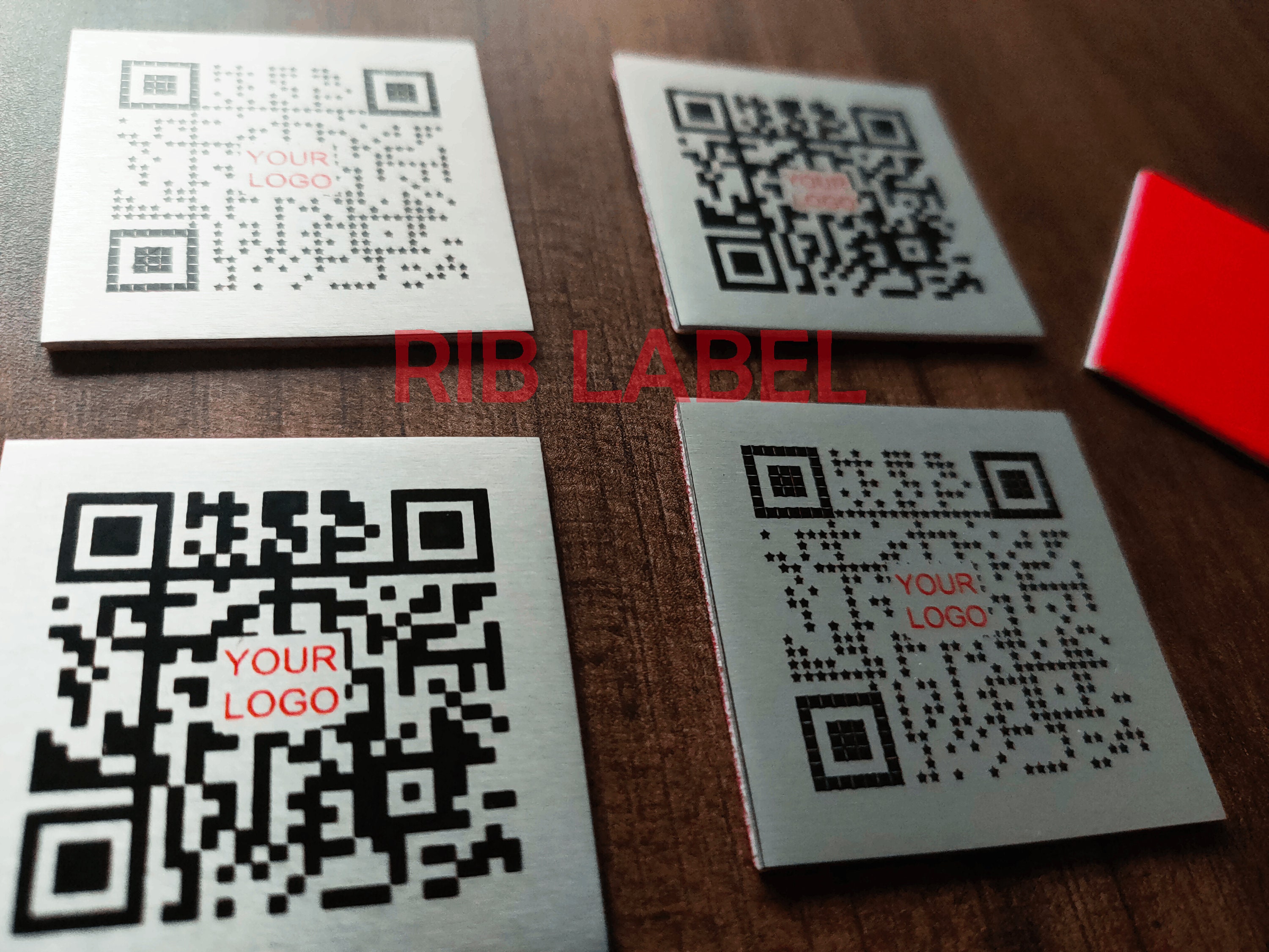 Set of 20 QR Code Metal Tags for Restaurant Cafe Table Menu Etsy