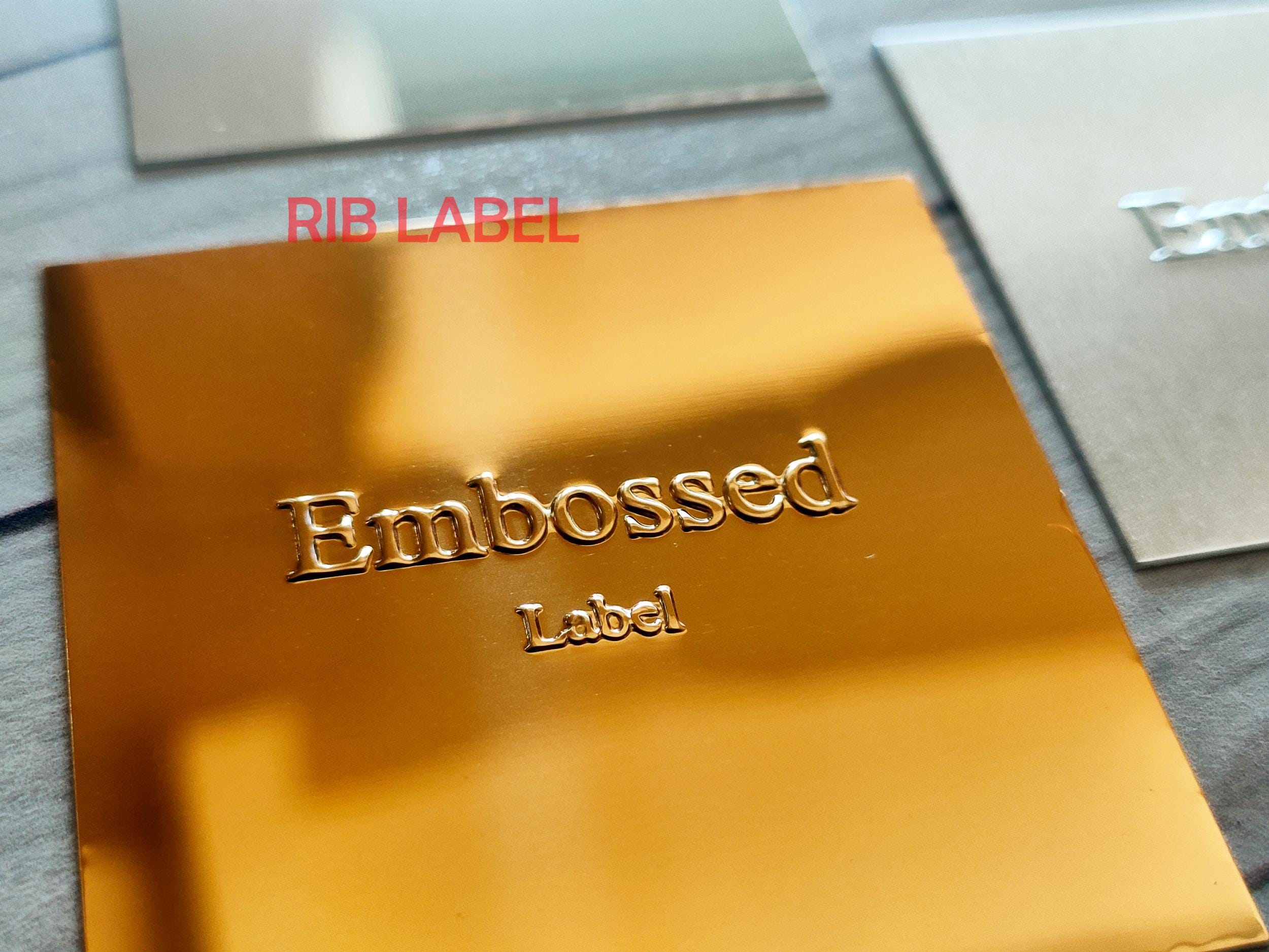 Embossed Metal Labels for Perfume/cologne Bottles - Etsy