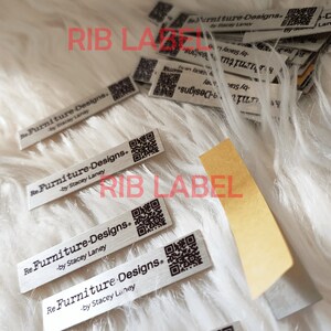 Custom Metal Furniture Label with Back Adhesive