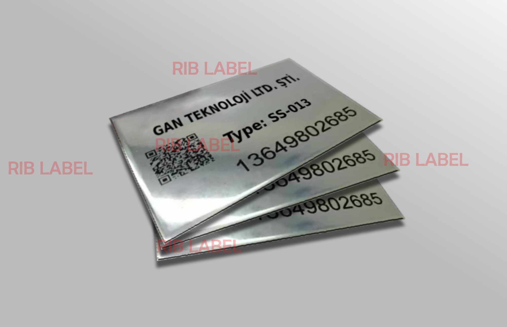 Stainless Steel Labels Customized- Heavy Duty Tags QR Code, Barcode ...