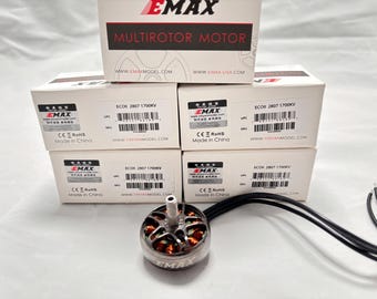 5x Emax Eco 2 2807 1,700kv Motors
